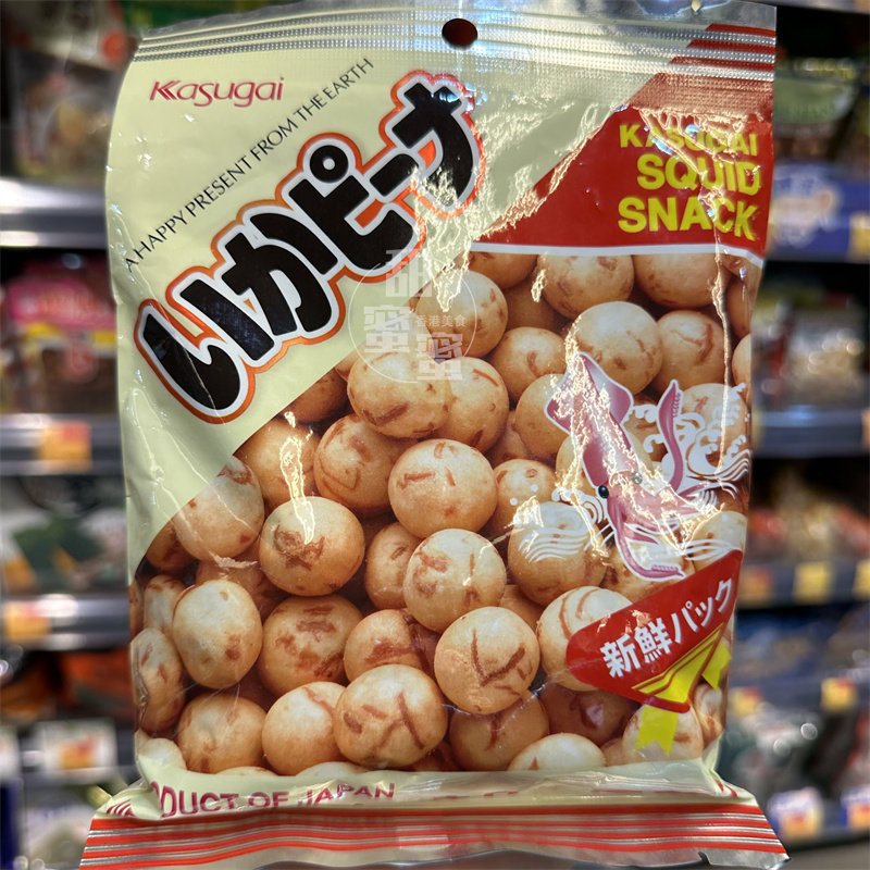 春日井鱿鱼味花生袋装62g