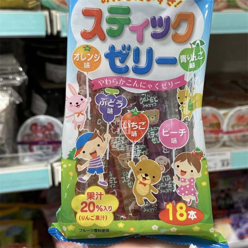 Ribon棒棒啫喱果汁味18条装
