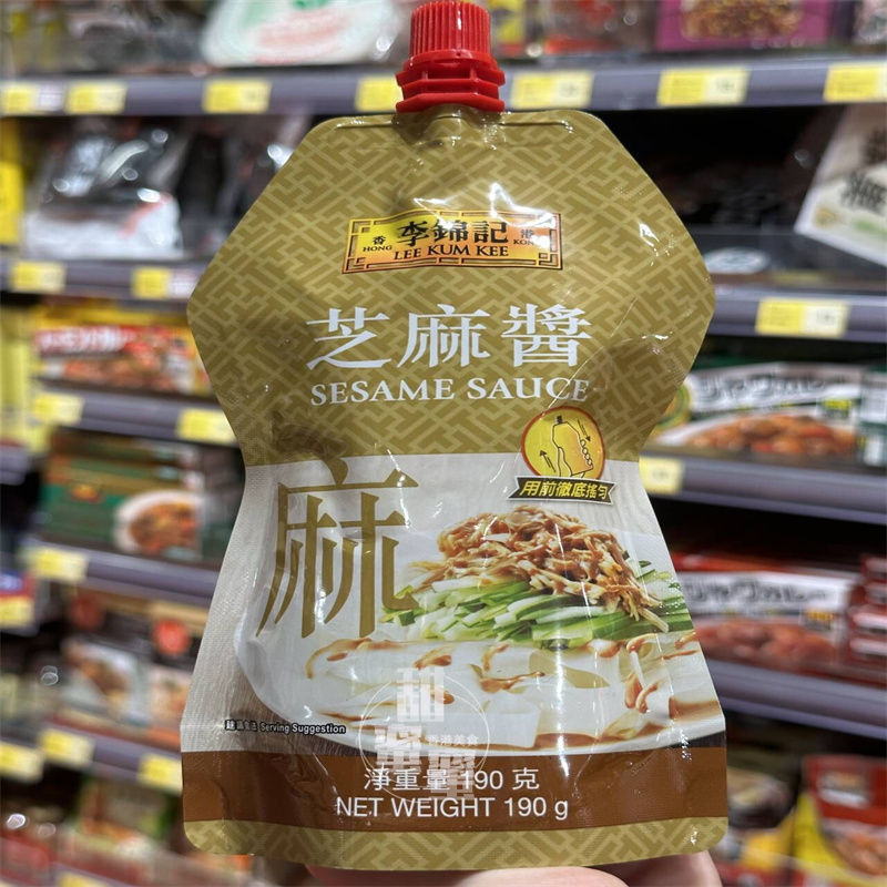 李锦记芝麻酱唧唧装190g