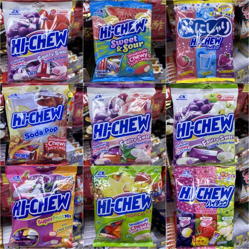 日本进口森永嗨啾水果夹心软糖hichew口嚼糖果婚礼喜糖网红小零食