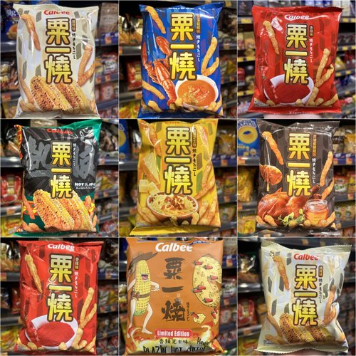 香港代购calbee卡乐比蒜香辣鳗鱼