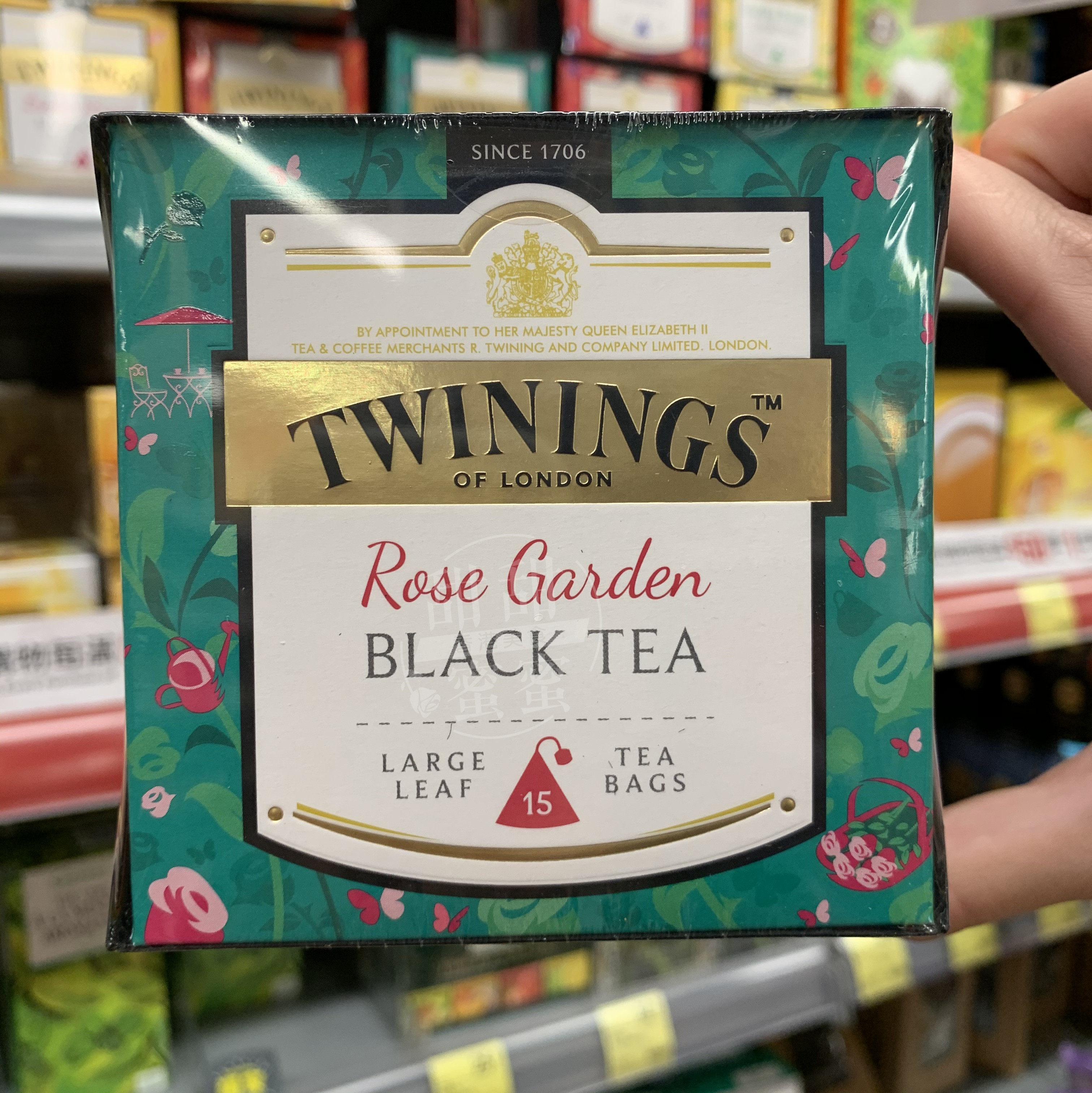 英国进口玫瑰花盒装袋泡茶包