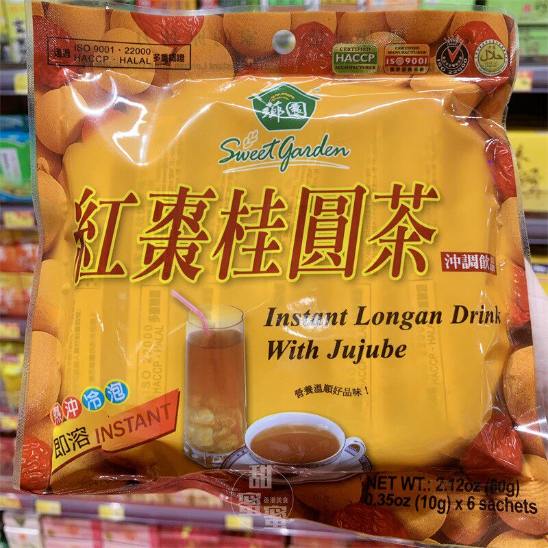 红枣桂圆茶袋装10克X6包