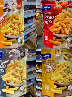 正品现货 Meadows原味/烧烤/番茄/黑松露味进口薯条20g×5小袋