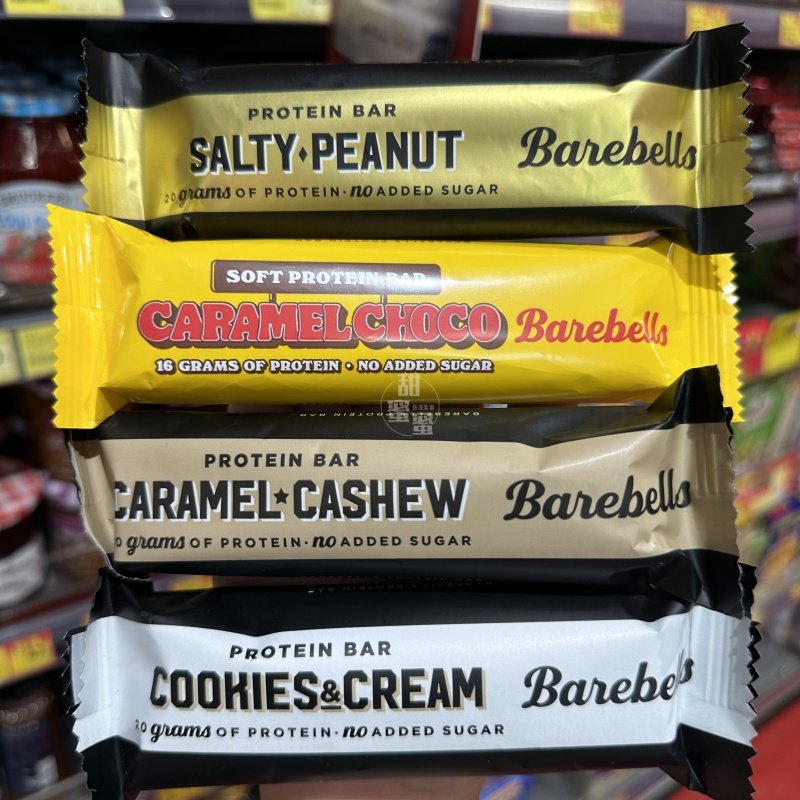 BAREBELLS奶油曲奇高蛋白棒55g