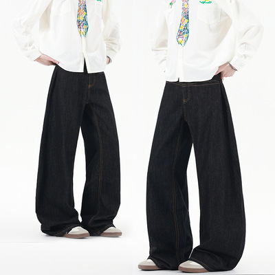 智快鱼潮流前线男装官方旗舰店g5g6杰氏一族小魔怪btboy牛仔裤男A