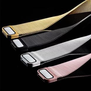 华强北ultra8等S7 watch兰尼斯表带男女潮流磁性手表链配件