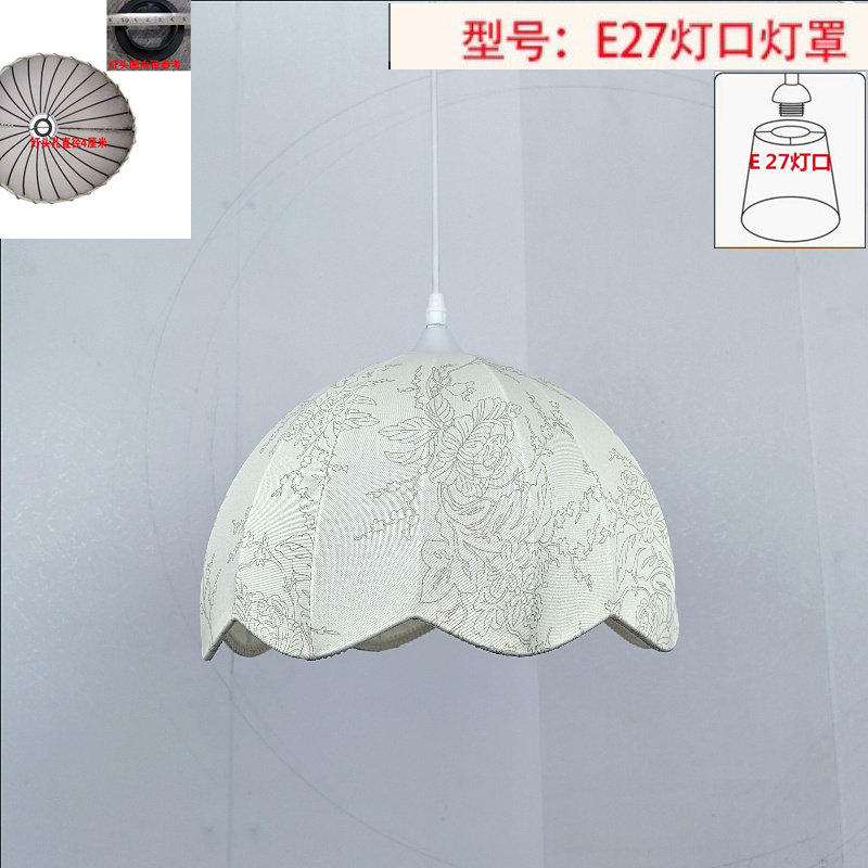 中式吊灯麻布艺灯罩壁灯麻布罩图片