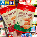 大润发甄选爆汁鸡肉牛肉豆堡卤香味香辣味豆制品超市同款 豆干零食