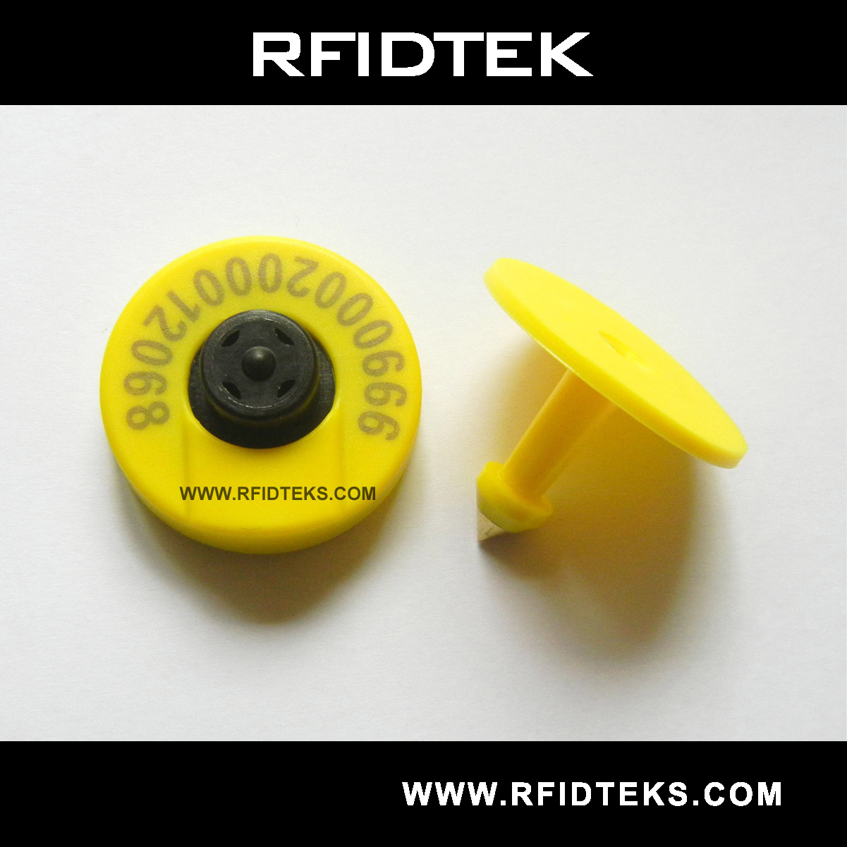 RFID动物耳标 电子耳标 羊耳标 RFID牛耳标 耳标 EM4305猪耳标