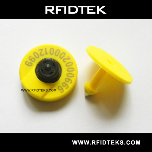 FDX-B ISO11784/85 电子耳标 RFID猪耳标 134.2KHZ EM4305芯片
