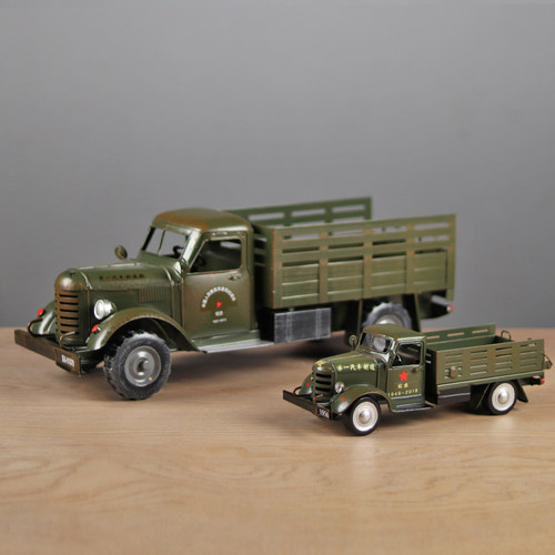 老解放军车CA10运输卡车收藏摆件