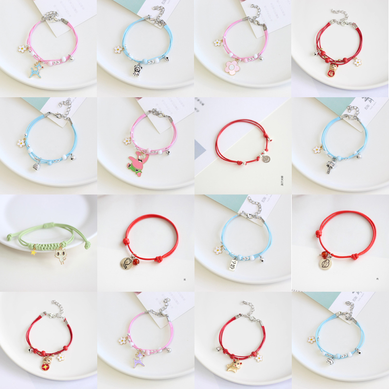 小清新卡通手链新中式国风手绳