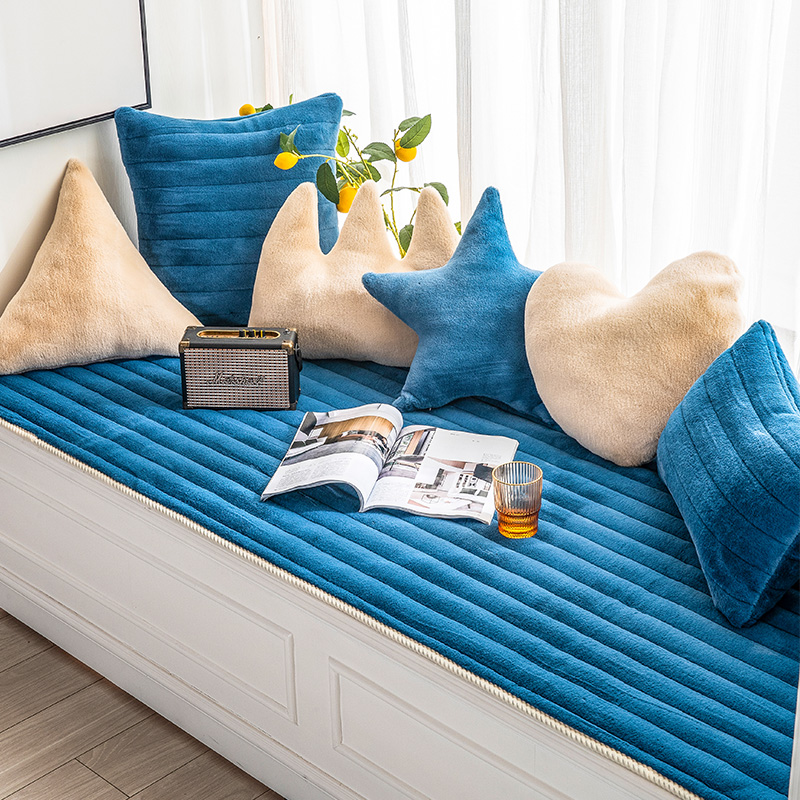 飘窗垫窗台垫加厚型毯子防滑定做