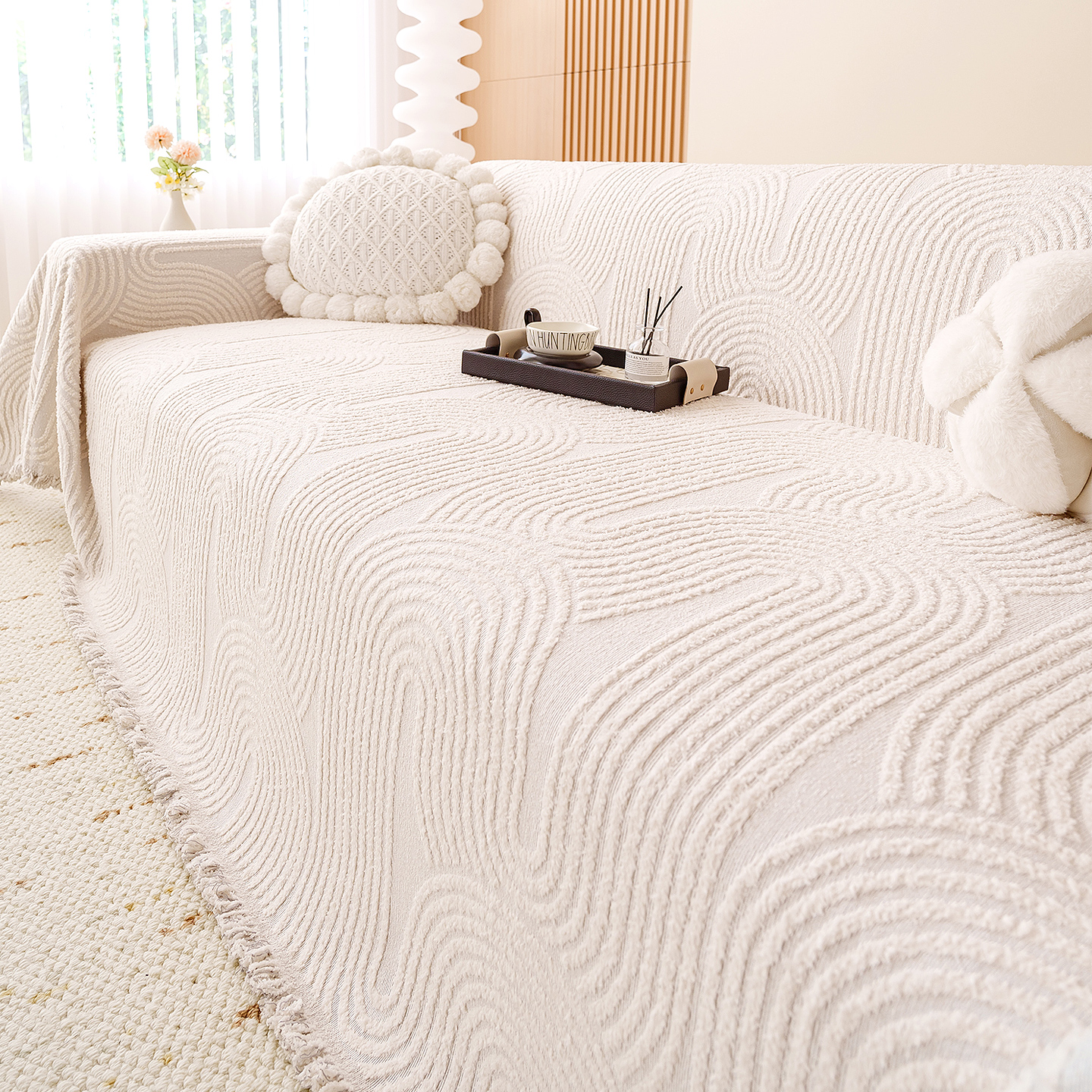 沙发巾2025年新款秋冬季沙发罩套一整张全盖套罩防猫抓沙发坐垫毯