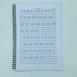 作文格练字帖 人教小学三四五六年级上下生字词语古诗词必背课文