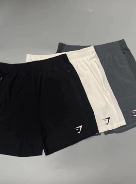 GYMSHARK SPORT短裤男美式运动宽松速干透气网眼运动跑步四分裤