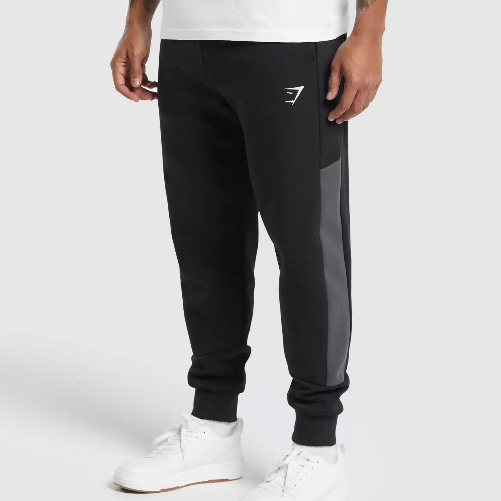 秋冬重磅GYMSHARK刺绣标宽松卫裤