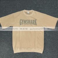 GYMSHARK HERITAGE Loose short-sleeved men's and women's American sporty casual cotton and wool loop round-neck half-sleeve thumbnail 3