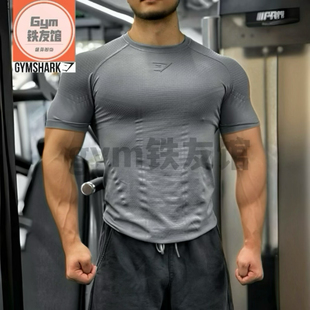 男士 ONYX3.0短袖 3D蜂窝运动健身速干高弹紧身衣t恤 GYMSHARK 经典