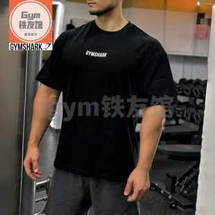 特价福利GYMSHARK JAMAL贾马尔SBD限定男美式运动休闲宽松棉短袖