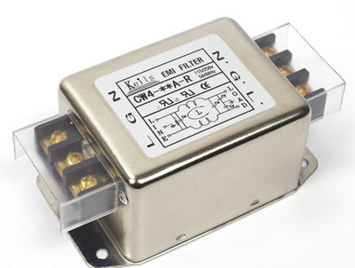 Keils电源滤波器220V10A20A30A单相三相电源净化器端子台CW4N-A-R