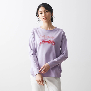 T恤基础款 春季 新款 女士纯棉长袖 字母印花T112日系千家宽松 打底衫