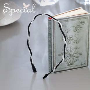 SPECIAL时尚 发卡发饰头饰头箍礼物 手工防滑洗脸细发箍女2026新款