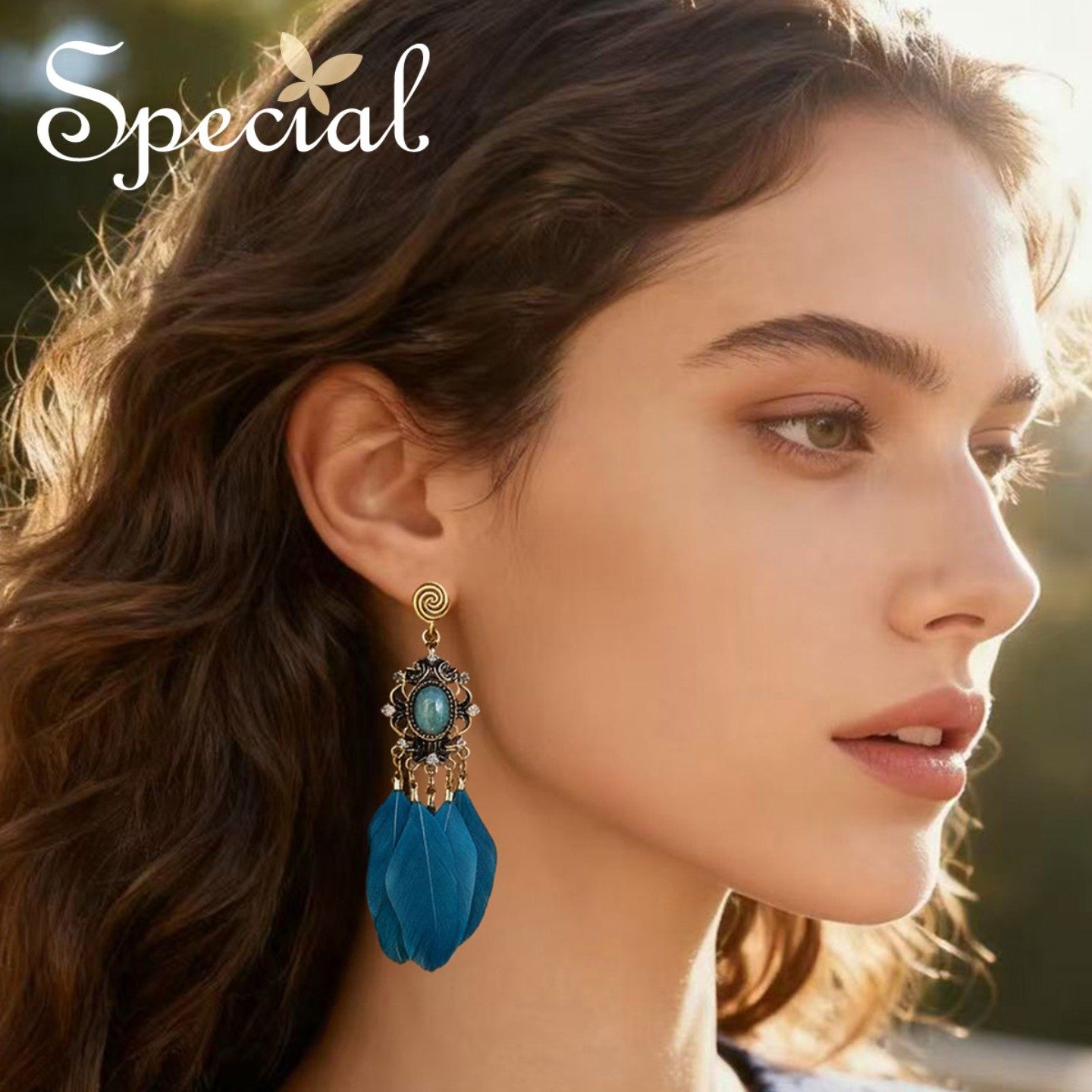 SPECIAL复古小众个性轻奢流苏扫肩长款显瘦耳钉耳饰女2026新礼物