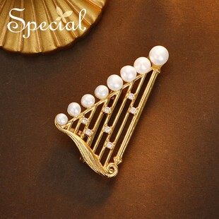 SPECIAL胸针女士复古轻奢胸花毛衣配饰领针别针防走光2026年新款