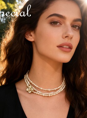 SPECIAL淡水珍珠长链项链百搭