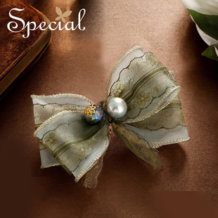 SPECIAL欧美气质个性 礼物 轻奢发夹头夹边夹弹簧夹马尾夹2026新款