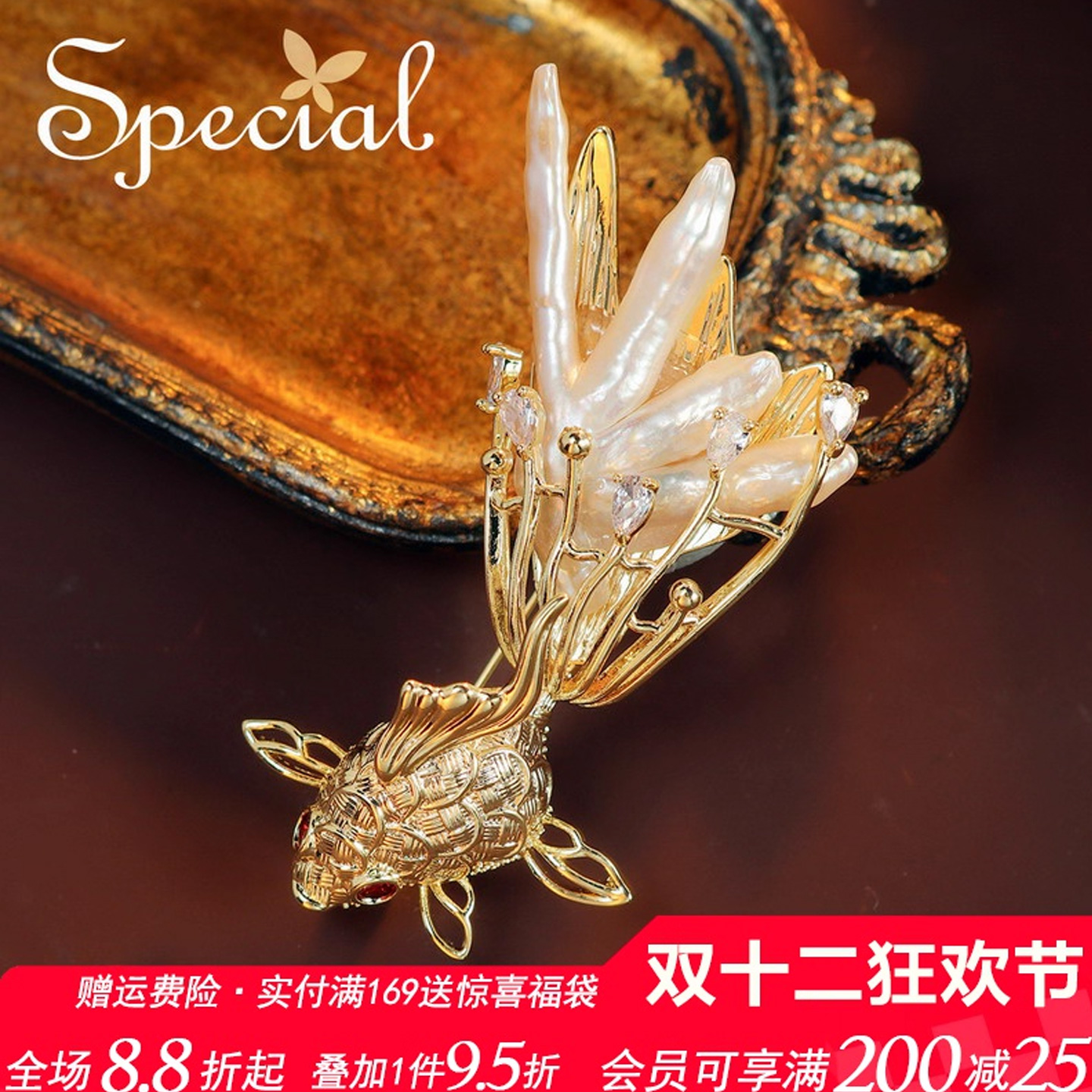 SPECIAL森系淡水珍珠女手工制作