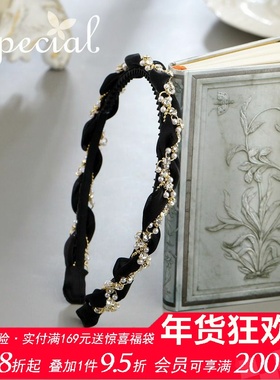 SPECIAL小众个性设计防滑发齿洗脸发箍发饰头箍手工女2026新礼物