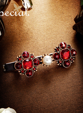 SPECIAL复古气质个性小众发夹发卡侧边一字侧夹发饰女2026新礼物