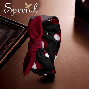 SPECIAL发箍头箍发饰头饰宽边手工防滑蝴蝶结减龄时髦女2026礼物