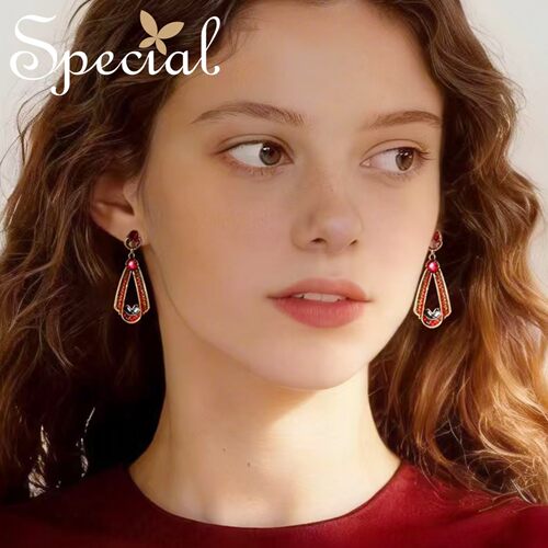 special复古气质长款耳饰耳环女