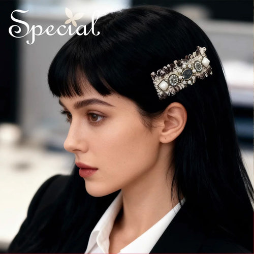 special欧美风时尚百搭边夹发夹