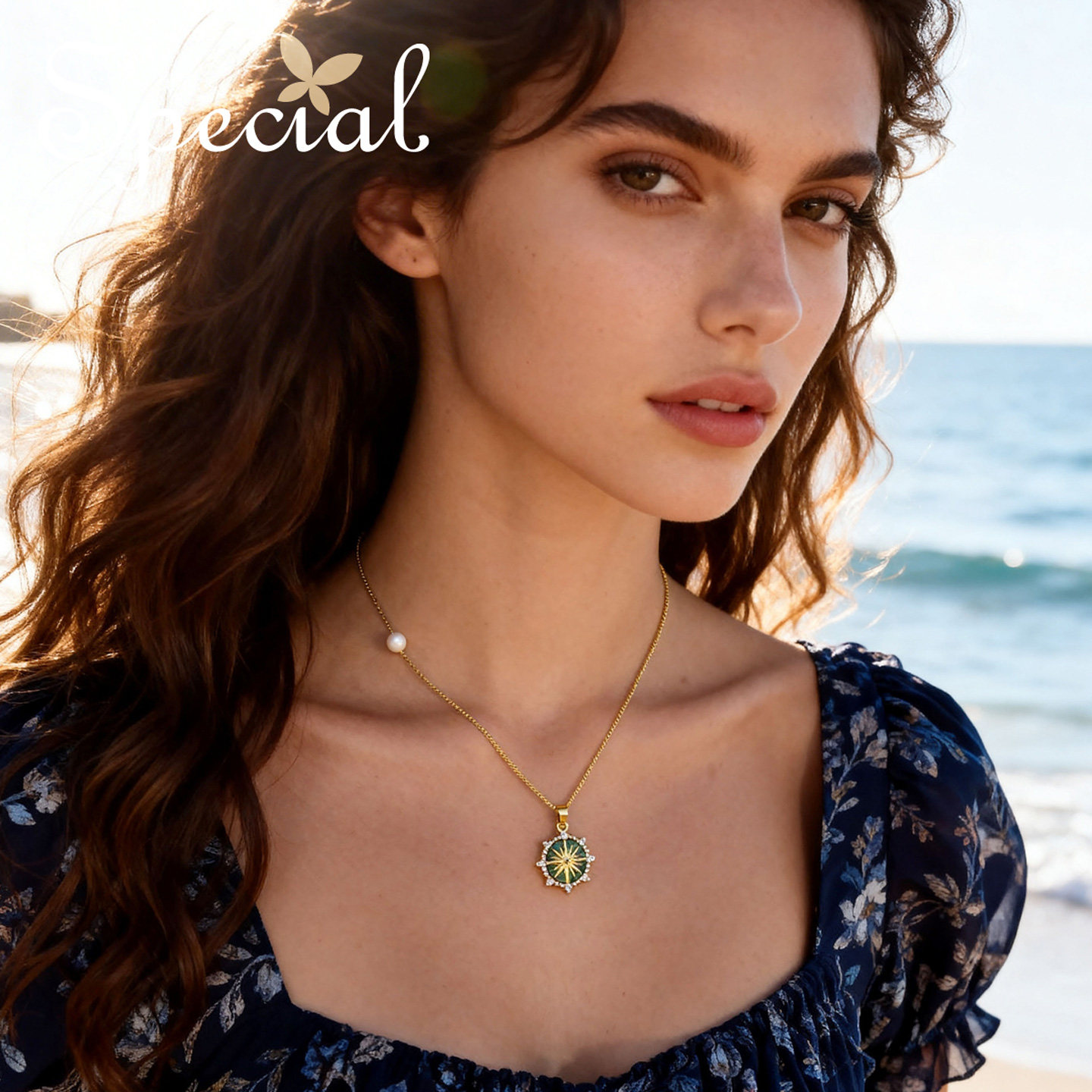 SPECIAL轻奢潮流女项链毛衣链精致设计淡水珍珠锁骨链2026年新款