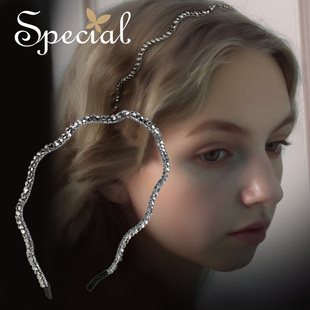 气质发饰2026年新款 礼物 手工发箍头箍女防滑个性 SPECIAL欧美时尚