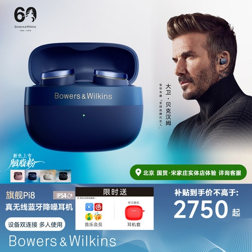 宝华韦健真无线蓝牙降噪耳机Pi8