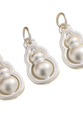 纯银福禄葫芦送礼男女宝同款吊坠