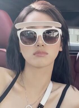 时尚风折叠高级板材街拍太阳眼镜