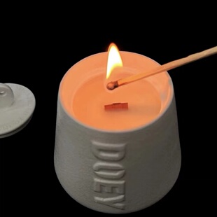 DOEY蜡烛东方高定系列慢陀罗灵感陶瓷香氛室内助目民香薰160g黑白