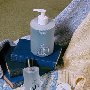 蓝色多瑙河沐浴露 限定木质调韩国anillo威士忌无花果身体磨砂膏