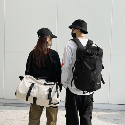双肩包尼龙女包大容量登山包户外运动健身包简约休闲单肩旅行包