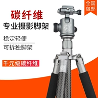 Thời đại nhẹ Q868C chân máy bằng sợi carbon Máy ảnh DSLR cầm tay chim toàn cảnh tele chân máy - Phụ kiện máy ảnh DSLR / đơn balo đựng máy ảnh và laptop