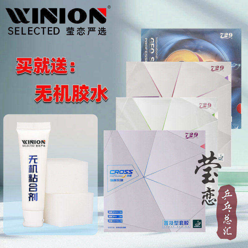 莹恋 友谊729普及套装绿色彩色GS训练对套乒乓球胶皮球拍反胶套胶