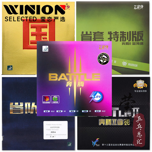 莹恋友谊729奔腾系列乒乓球胶皮