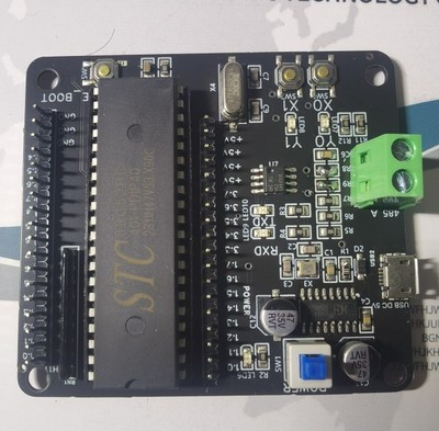 stc/51开发板原创modbus从机程序